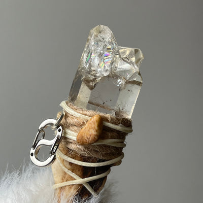 Crystal Blossom Phantom Antler Pendant – The Radiant Bloom