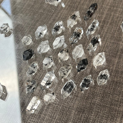Mystery Mini Box – A/B-Grade Transparent Elestial Quartz with Hydrocarbon Inclusions