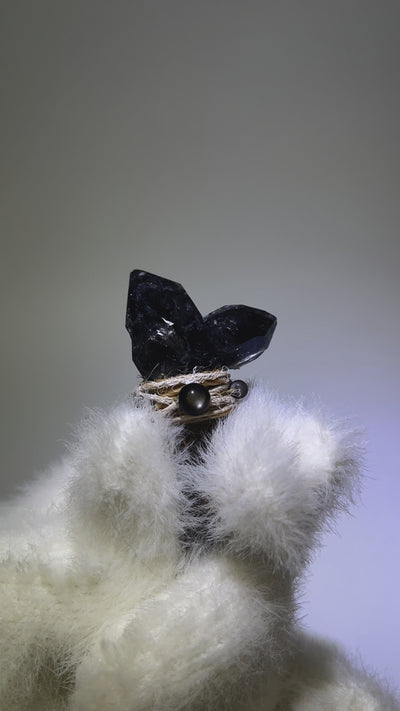 Black Warrior Antler Wand – The Shadow Guardian