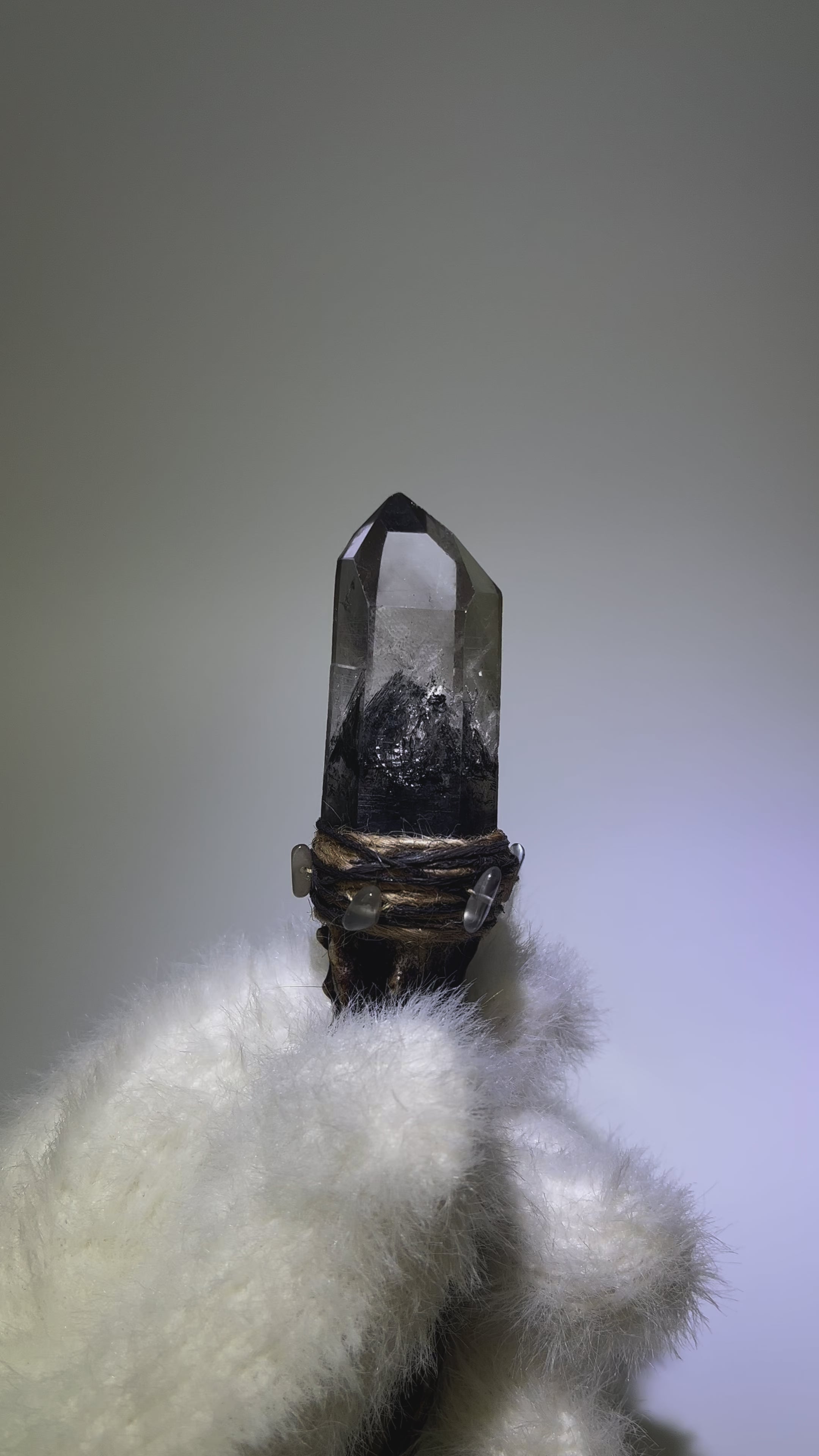 Load video: Twin Phantom Hidden Mountain Antler Wand – The Veil of Illusions